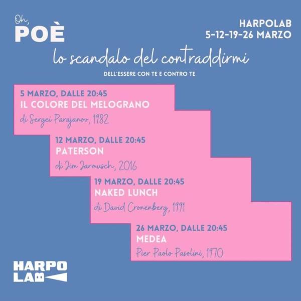 Poè, Festival delle parole.