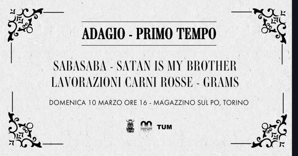 Adagio, la rassegna – Primo Tempo
