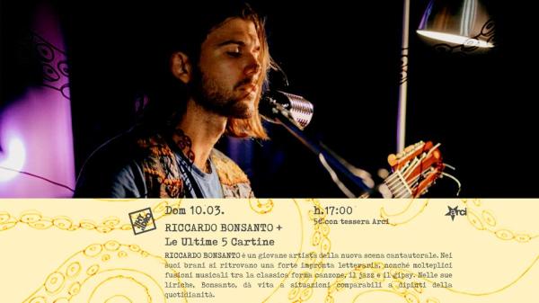 RICCARDO BONSANTO live @ HYDRO + Le Ultime 5 Cartine