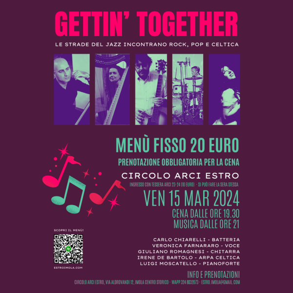 GETTIN' TOGETHER LE STRADE DEL JAZZ INCONTRANO ROCK, POP E CELTICA
