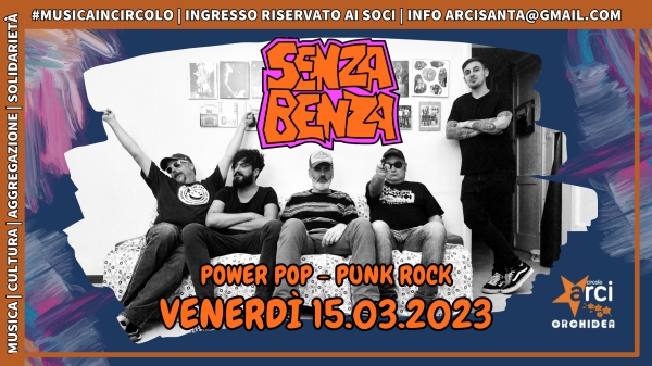 SENZABENZA (power pop / punk rock)