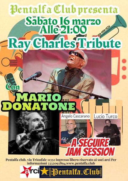 MARIO DONATONE tributo a Ray Charles
