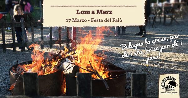 Lom a Merz - Festa del falò.
