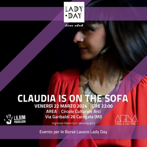 Claudia is on the sofa x Lady Day
