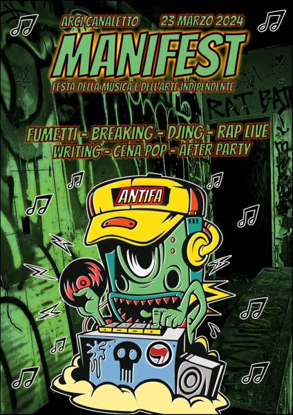 🔴⚫ MANIFEST - FESTA DELLA MUSICA E DELL'ARTE INDIPENDENTE ⚫🔴
