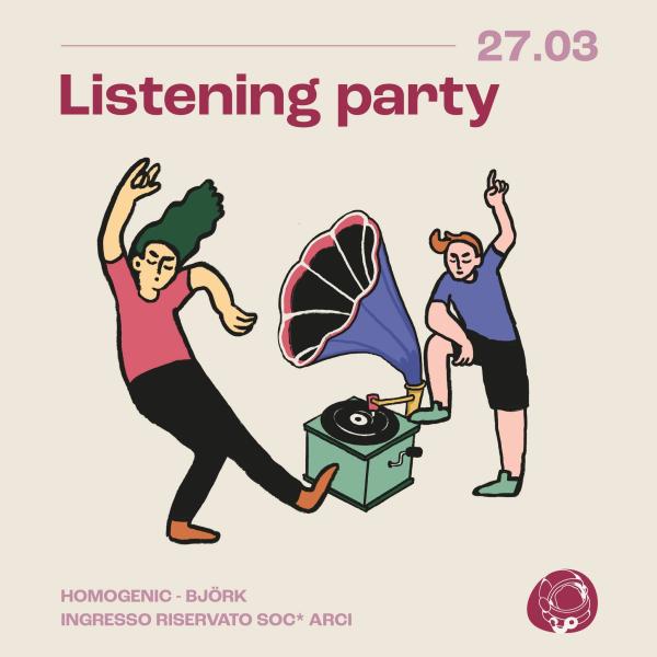"Homogenic" - Björk - Listening Party | Circolo Gagarin