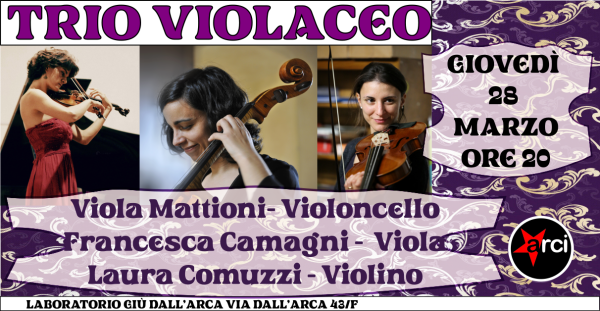 TRIO VIOLACEO