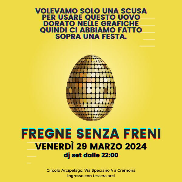 Fregne senza freni - from Modena with love 🌈