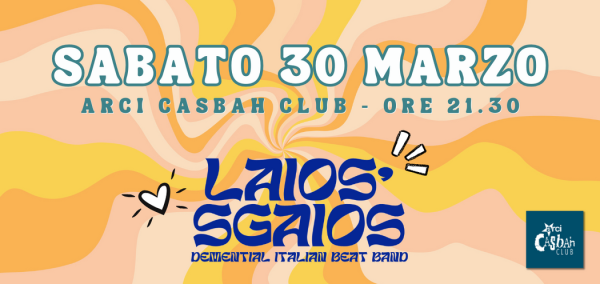 LAIOS' SGAIOS demential italian beat band // Live in Casbah