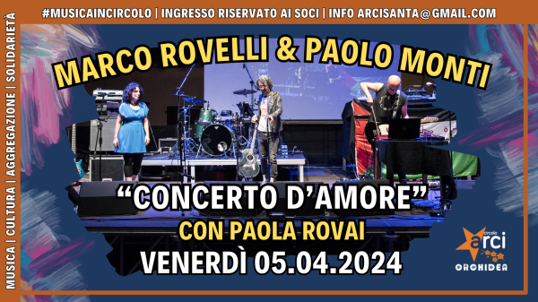 MARCO ROVELLI & PAOLO MONTI feat. PAOLA ROVAI (alt folk / canzone popolare)