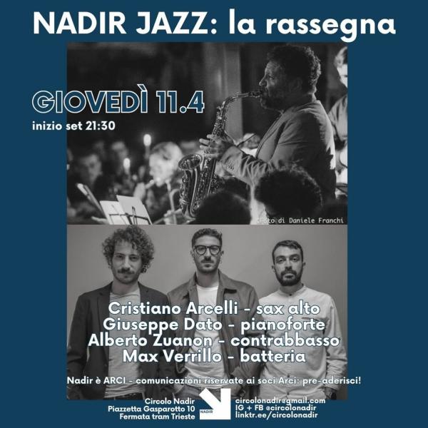 NADIR JAZZ: Max Verrillo Trio feat Cristiano Arcelli
