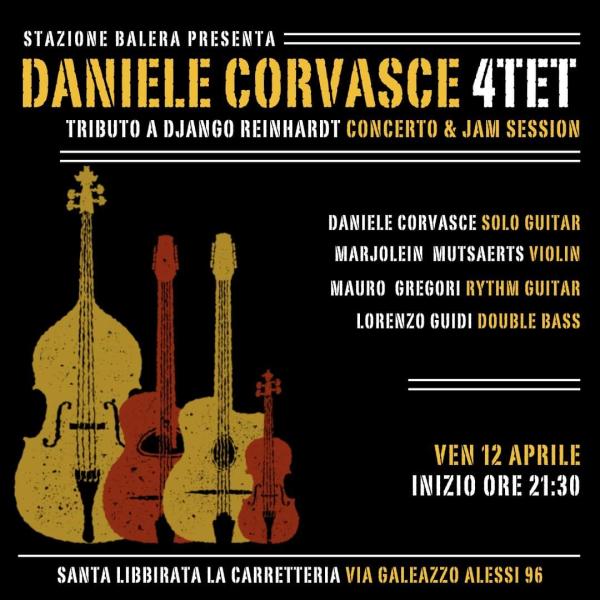 DANIELE CORVASCE 4 TET,