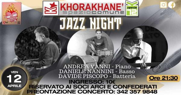 Jazz Night - ANDREA VANNI TRIO