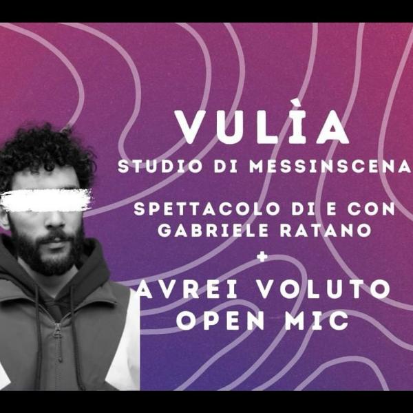 VULÌA // AVREI VOLUTO