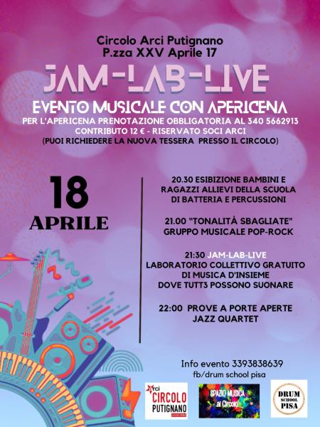 Jam lab live