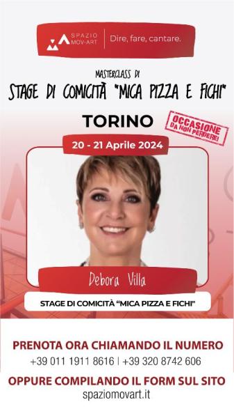 MASTERCLASS DI COMICITA'