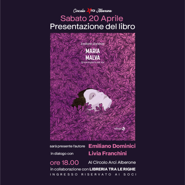 Maria Malva - Brucia il giorno per me / Presentazione del Libro