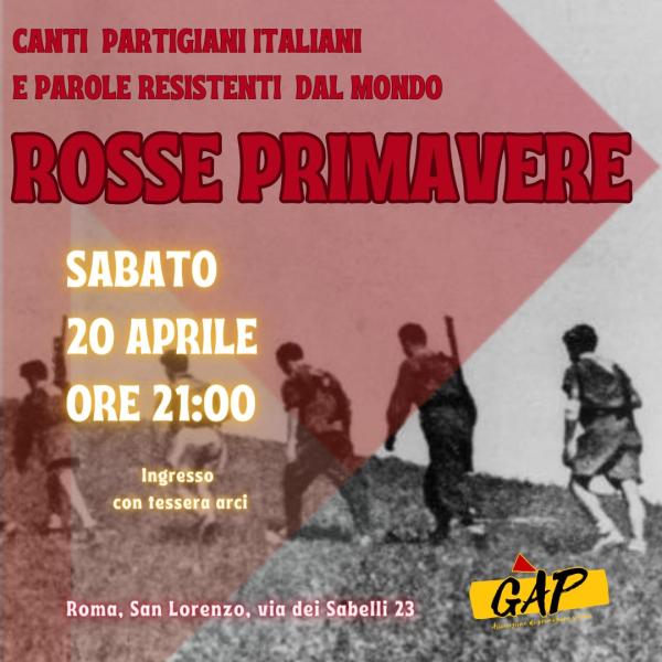 🚩🇵🇸ROSSE PRIMAVERE🚩🇵🇸