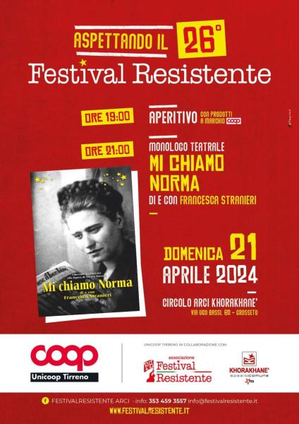 "Mi chiamo Norma" - Aspettando il Festival Resistente