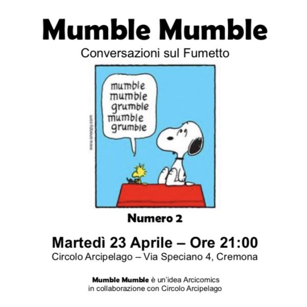 Mumble Mumble - Conversazioni sul Fumetto