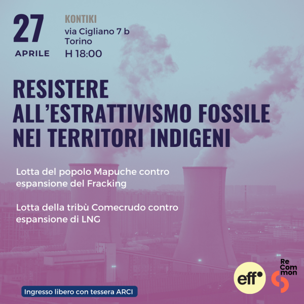 RESISTERE ALL'ESTRATTIVISMO FOSSILE