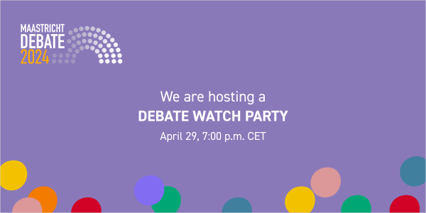 Maastricht Debate watch party