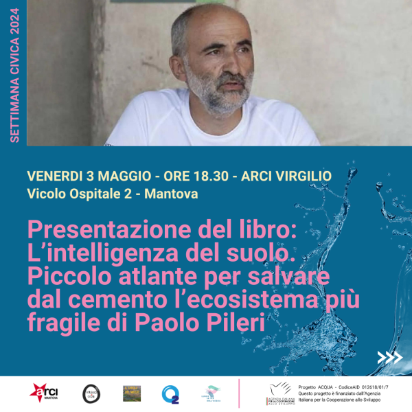 “L’intelligenza del suolo. Piccolo atlante per salvare dal cemento l’ecosistema più fragile” di e con Paolo Pileri.