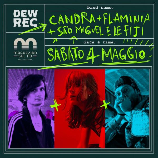 CANDRA + FLAMINIA + SAO MIGUEL E LE FIJI live