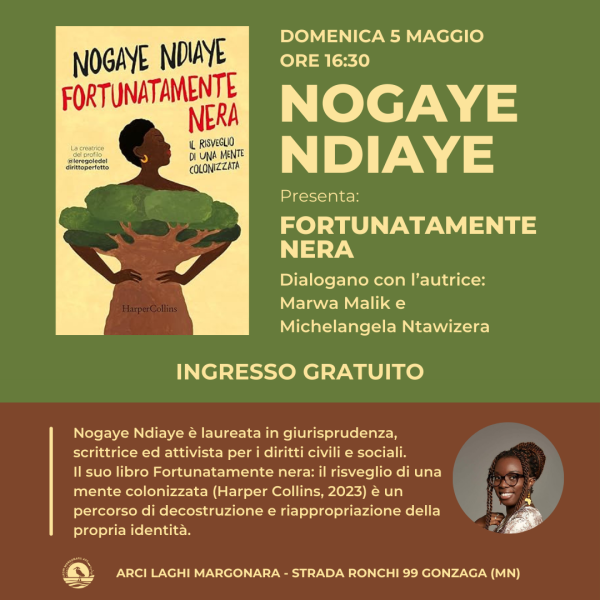 Nogaye Ndiaye presenta ‘FORTUNATAMENTE NERA’