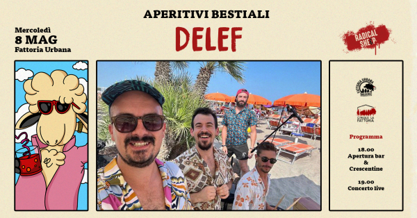Aperitivi Bestiali || Delef in concerto