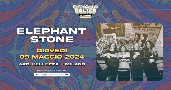 PSYCHODELICE MILANO: ELEPHANT STONE
