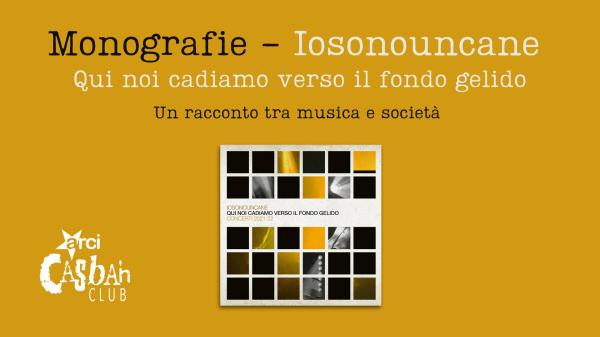 Monografie, un racconto tra musica e società - Iosonouncane