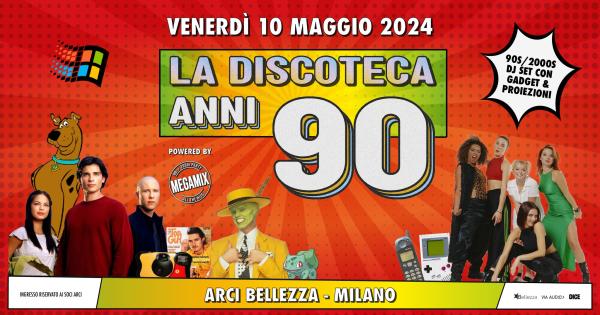 LA DISCOTECA ANNI 90 BY MEGAMIX