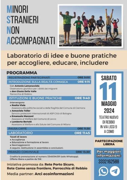 11 maggio/ Msna: accogliere si può