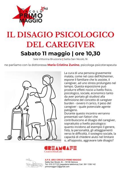 Il disagio psicologico del caregiver