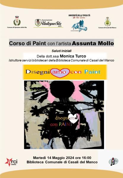 Corso di Paint con l’artista Assunta Mollo