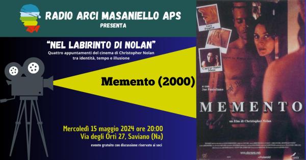 "Nel labirinto di Nolan" - Memento
