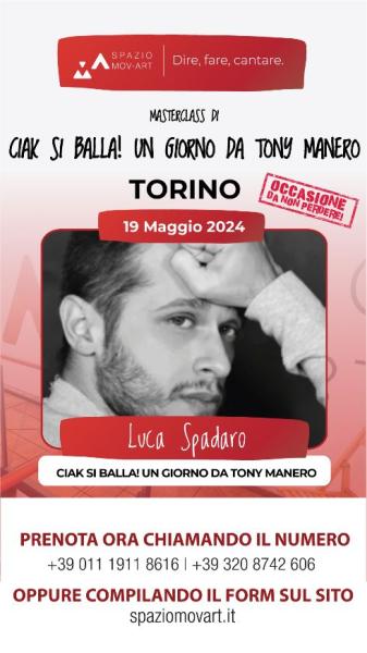 CIAK SI BALLA! UN GIORNO DA TONY MANERO