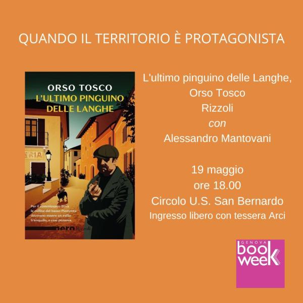 presentazione libro ORSO TOSCO "L'ULTIMO PINGUINO DELLE LANGHE"