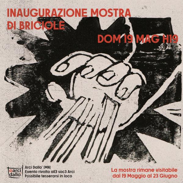 Inaugurazione mostra di Briciole