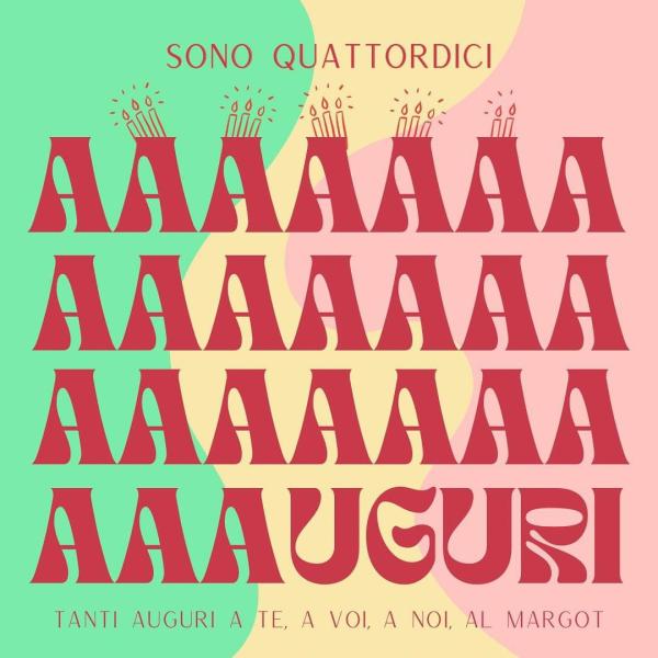 Tanti auguri Margot!