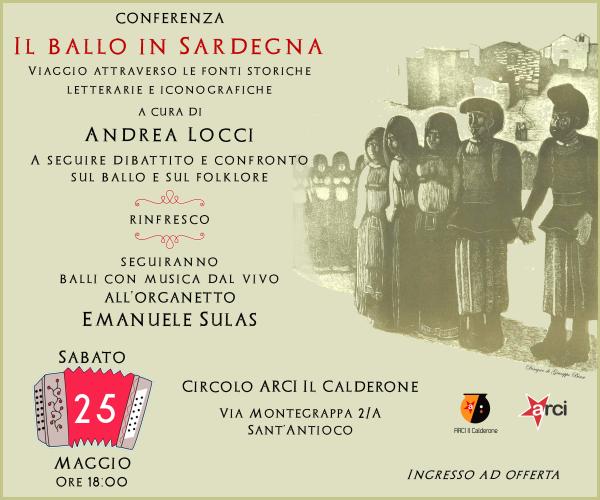 Conferenza Il ballo in Sardegna
