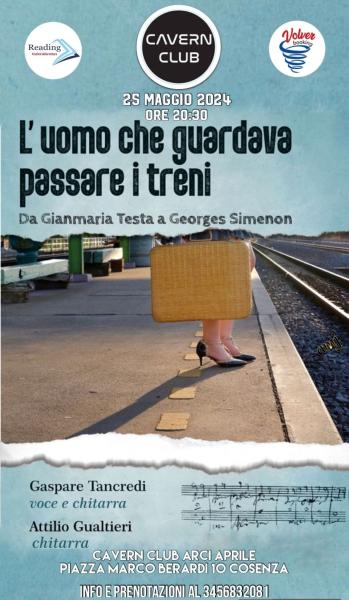 "L’uomo che guardava passare i treni" da Gianmaria Testa a Georges Simenon