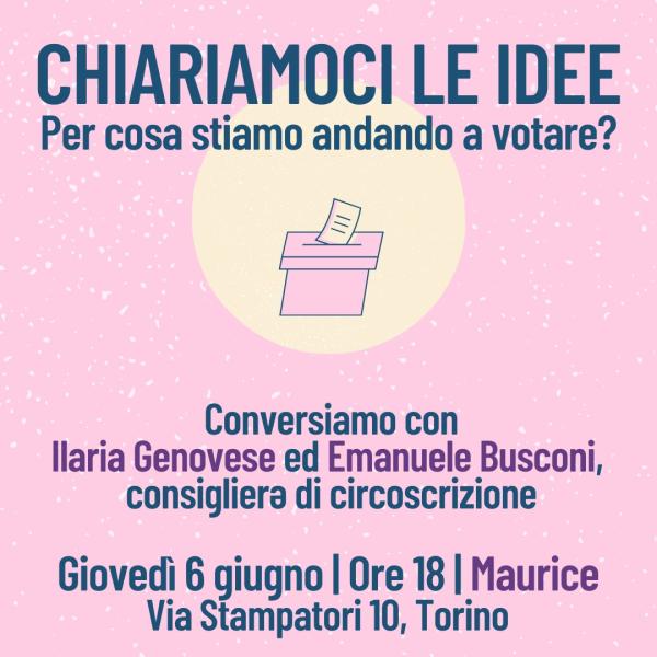 Chiariamoci le idee - Per cosa stiamo andando a votare?