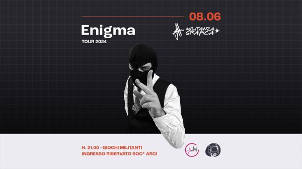 Enigma - Giochi Militanti con Militanza Grafica | Circolo Gagarin x FemVA