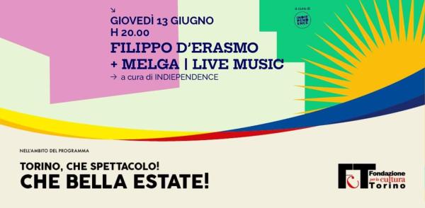 Filippo D'Erasmo + Melga | Live Music | ROOFTOP SUMMER