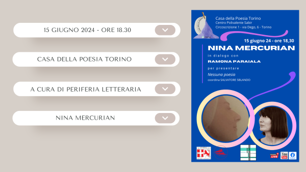 Nessuna poesia di Nina Mercurian con Ramona Paraiala