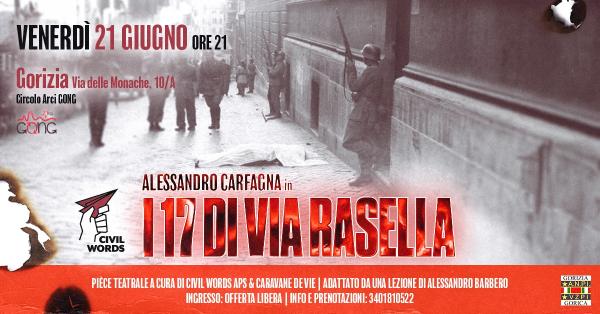 I 17 di via Rasella - spettacolo teatrale