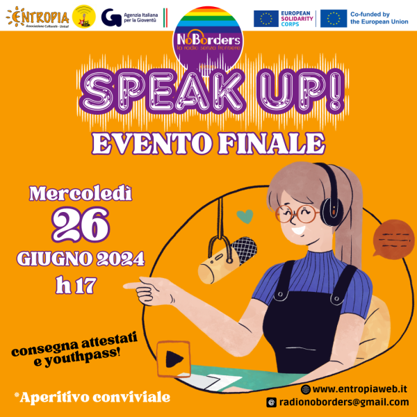 Speak up! - Evento finale