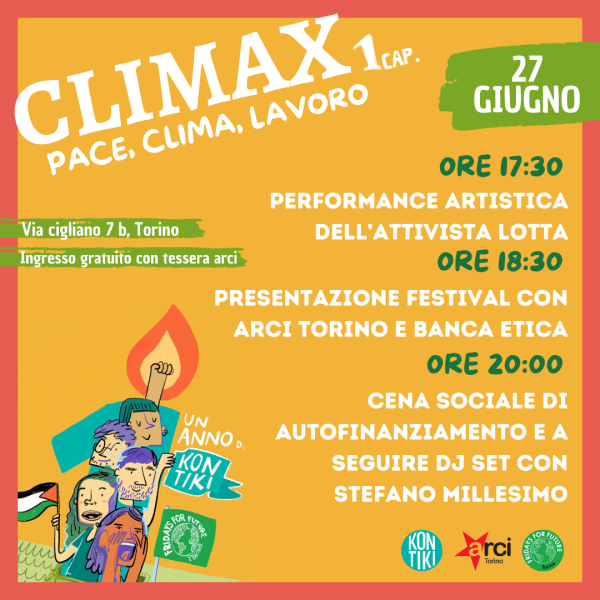 CLIMAX 27 GIUGNO